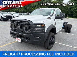 2026 RAM 5500 Chassis RAM 5500 TRADESMAN CHASSIS REGULAR CAB 4X4 84' CA