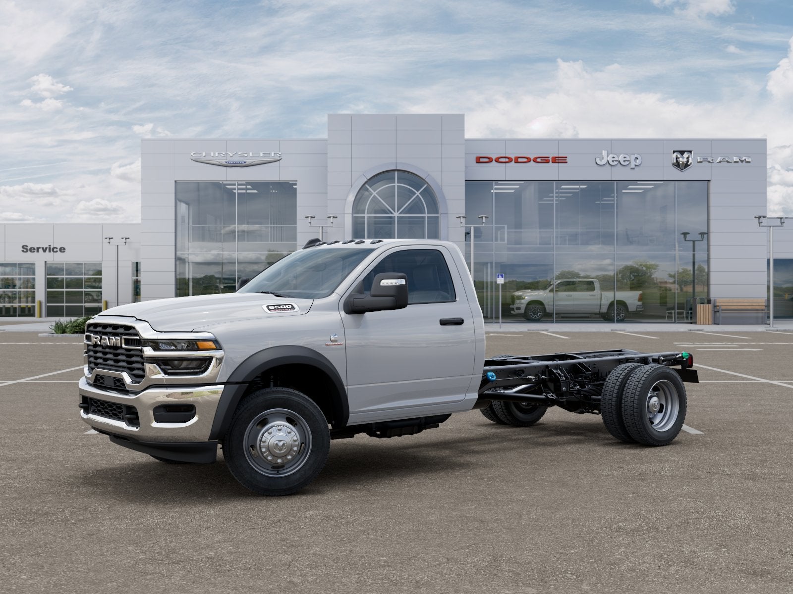 2025 RAM 5500 Chassis RAM 5500 TRADESMAN CHASSIS REGULAR CAB 4X4 84' CA