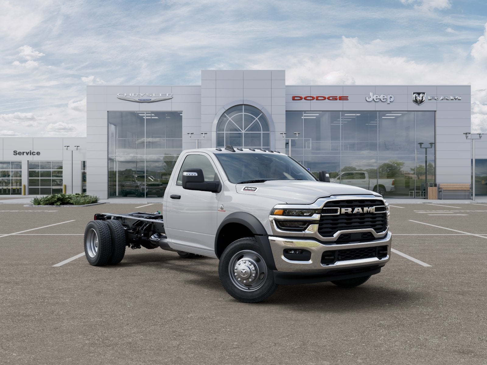 2025 RAM 5500 Chassis RAM 5500 TRADESMAN CHASSIS REGULAR CAB 4X4 84' CA