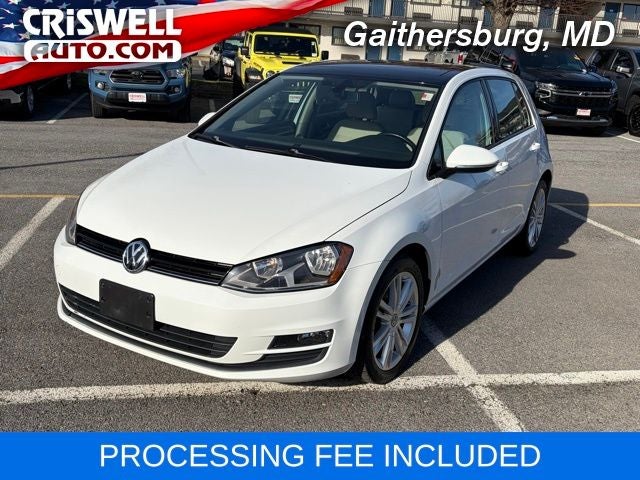 2015 Volkswagen Golf TDI SE 4-Door