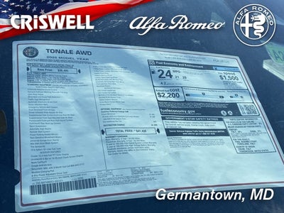2025 Alfa Romeo Tonale TONALE AWD