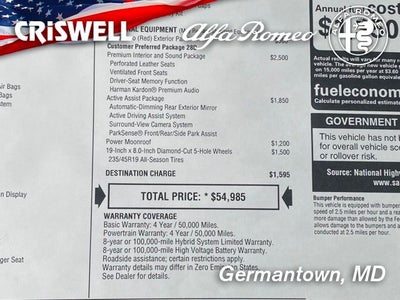 2024 Alfa Romeo Tonale TONALE Ti EAWD