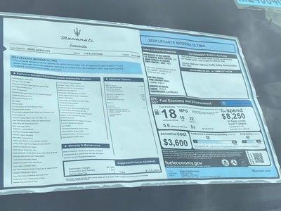 2024 Maserati Levante Modena