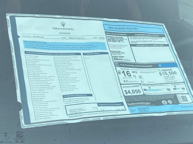 2024 Maserati Levante Trofeo