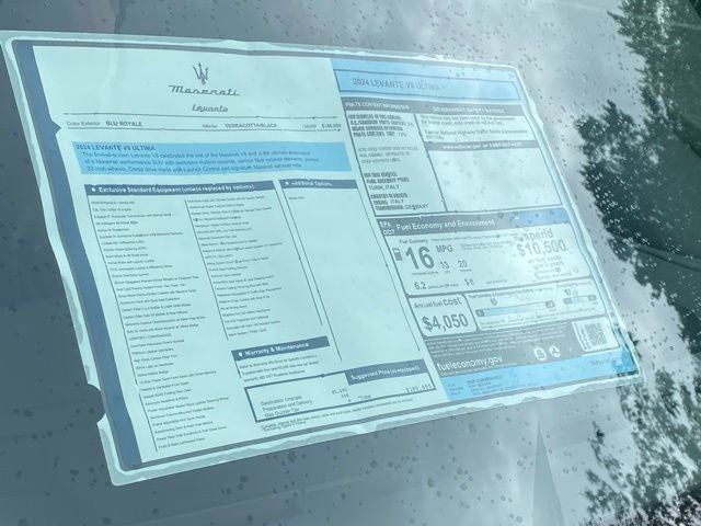 2024 Maserati Levante Trofeo