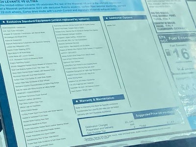 2024 Maserati Levante Trofeo