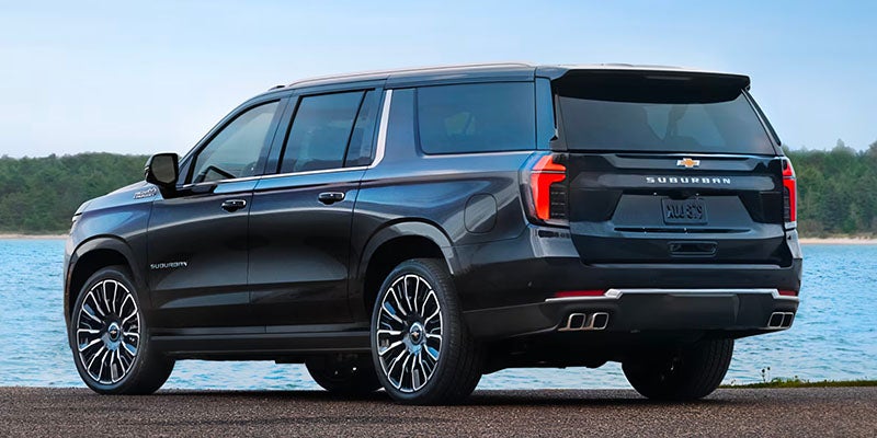 Chevrolet Subarban parked