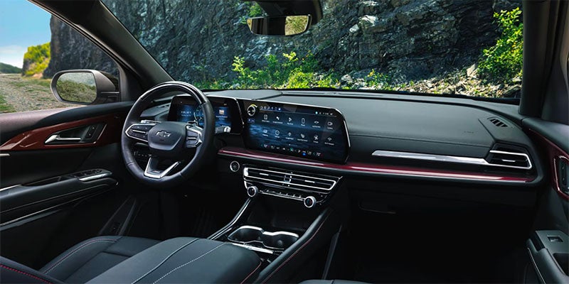 Interior of Chevrolet Traverse