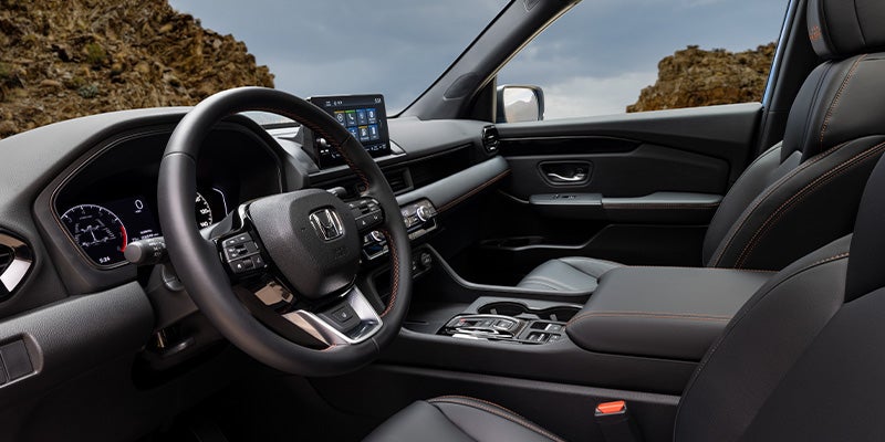 Interior of Honda Pilot