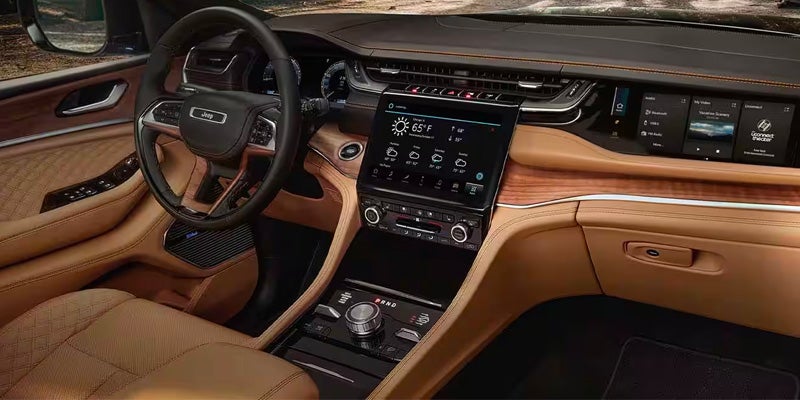 Interior of Jeep Grand Cherokee