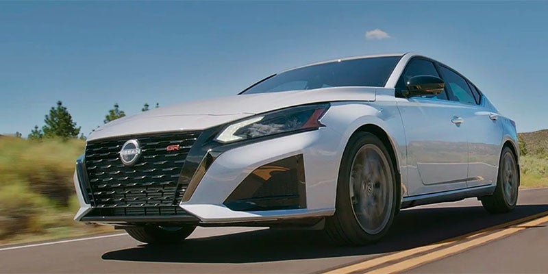 Interior of Nissan Altima