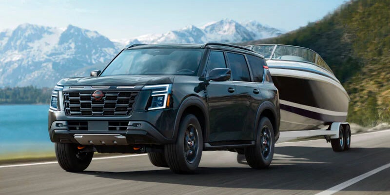 Interior of Nissan Armada