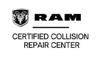Ram Certified Collision Repair Center logo
